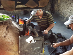 6 Caramel Honey Yellow Evil Eye Nazar Glass Bead Traditional Turkish Handmade Protective Lucky Amulet  26 mm VALUE PACK Turkish Glass Beads