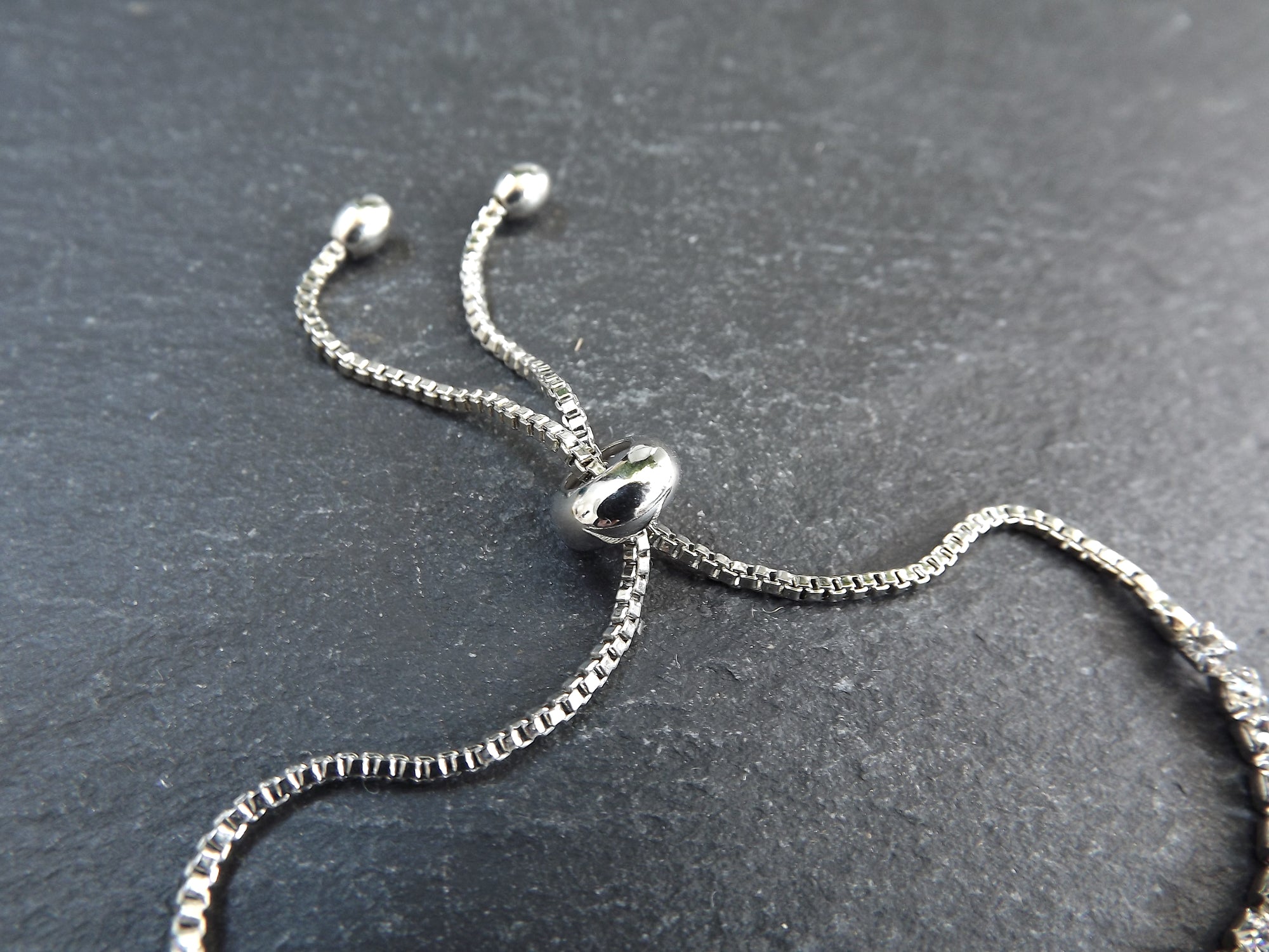 Sterling Silver Slider Pendant Clasp Bail Connector