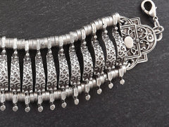 Tribal Cage Ethnic Statement Bracelet Cuff - Authentic Turkish Style