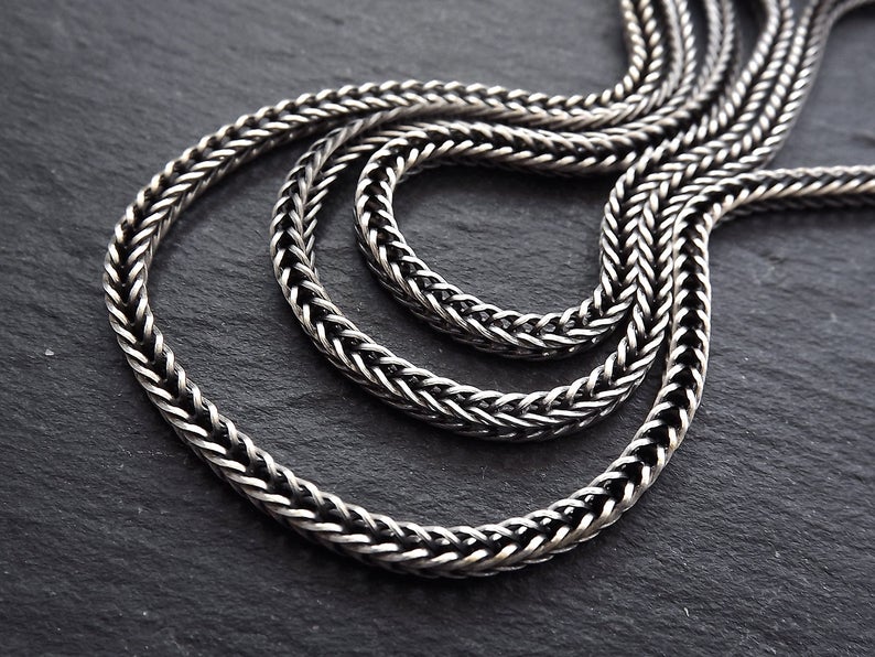 Braided Herringbone Chain Necklace | 14kt Gold Filled Herringbone – Amanda  Deer Jewelry