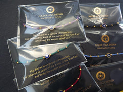 Rainbow Evil Eye Bracelet, Good Luck Gift, Protect, Lucky, Friendship Bracelet, Turkish Nazar