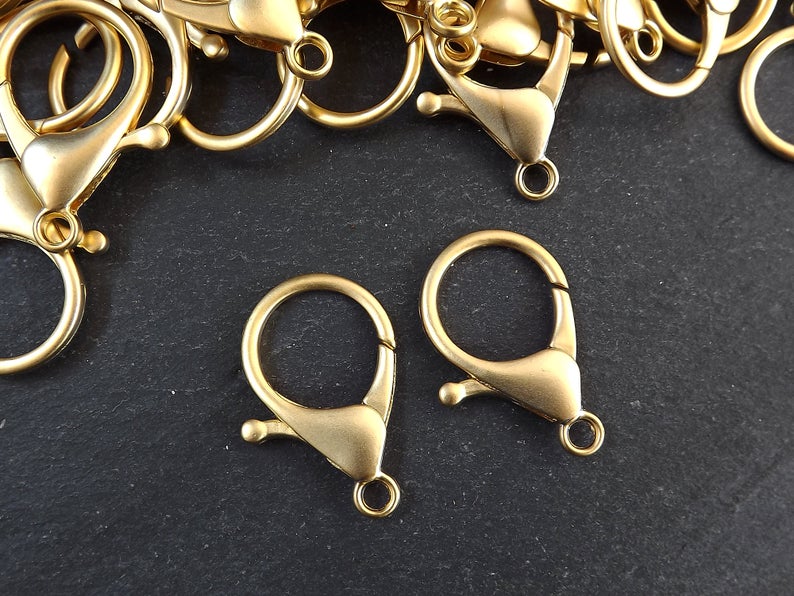 Buy Extra Large GOLD PLATED Lobster Claw w/Key Ring Online