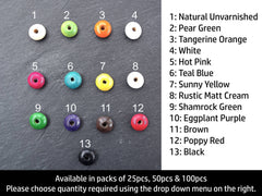 Teal Blue Wood Beads, Blue Wooden Beads, Disc Beads, Round Wood Spacers, Teal Blue Beads, Teal Bead, 14 x 5mm, Choose 25pcs, 50pcs or 100pcs