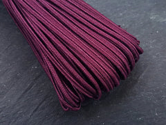 Potent Purple Soutache Cord Twisted Trim Rayon Braid Gimp Jewelry Making Supplies Beading Sewing Quilting Trimming - 5 meters = 5.46 Yards