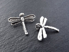Silver Dragonfly Charms, Dragonfly Pendant, Small Dragonfly Charms, Dragonflies, Winged