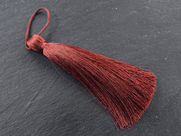 Xsotica Silk Tassel,DIY Craft Supplies Handmade Jewelry Tassels - Red  Tassle / Tassles