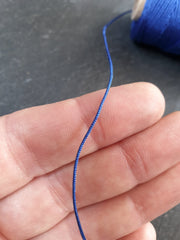 100m Red Knotting Cord, Macrame Parachute Cord, Nylon Beading Knot String, Kumihimo, 1mm, Full 100 Meter Roll