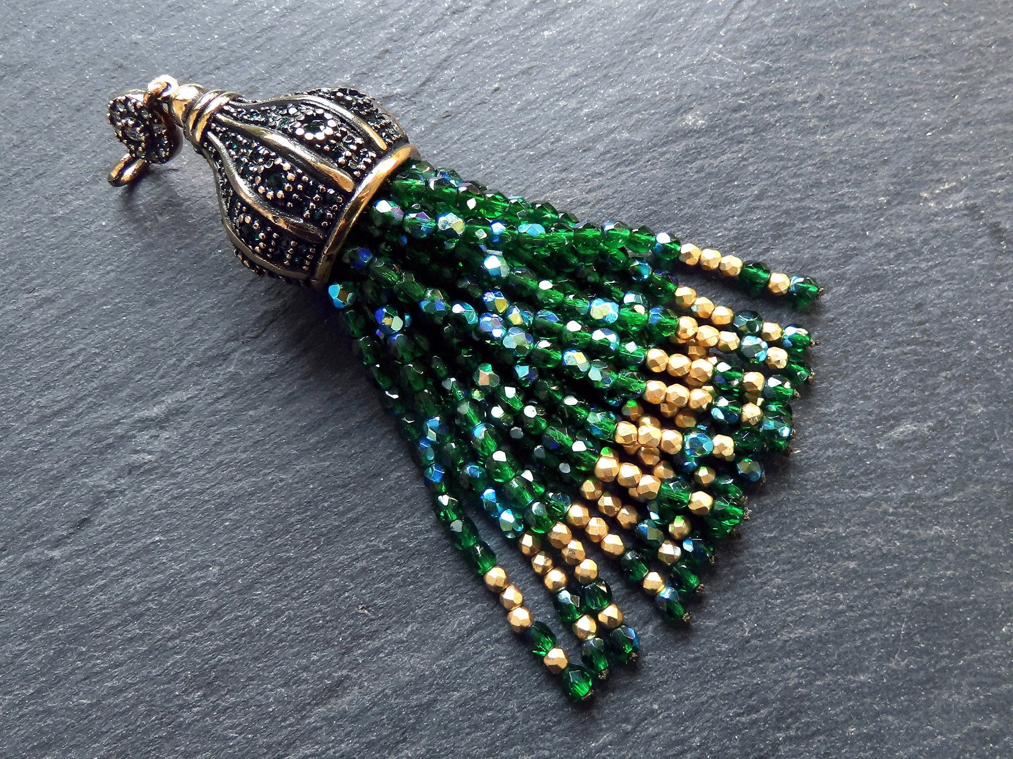 Chico's Long Beaded Tassel Necklace | Beaded tassel necklace, Tassel  necklace, Necklace